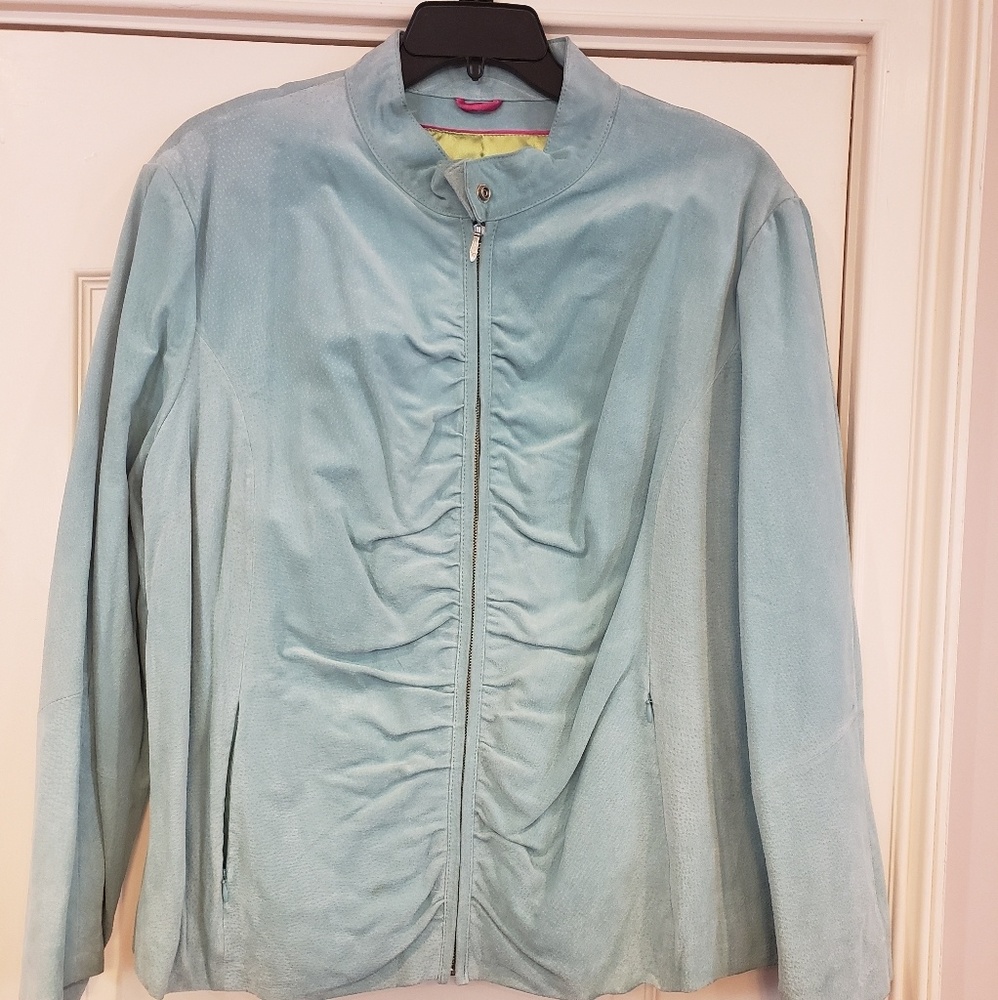 New Wilson Leather Suede Jacket Size 3x